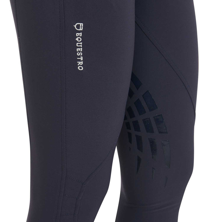 Pantalón de mujer con grip en las rodillas en tejido técnico Clio Equestro Pantalón de mujer con grip en las rodillas en tejido técnico Clio Equestro