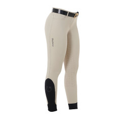 Pantalón de mujer con grip integral Aria en tejido técnico Equestro Oxford tostado Rosa