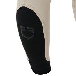 Pantalón de mujer con grip integral Aria en tejido técnico Equestro Oxford tostado Rosa
