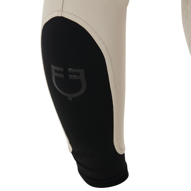 Pantalón de mujer con grip integral Aria en tejido técnico Equestro Oxford tostado Rosa