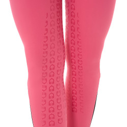 Pantalón de mujer con grip integral Aria en tejido técnico Equestro Madreselva Rosa