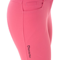 Pantalón de mujer con grip integral Aria en tejido técnico Equestro Madreselva Rosa