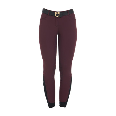 Pantalón de verano para mujer Zenda Light Equestro Ciruela Violeta