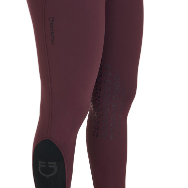 Pantalón de verano para mujer Zenda Light Equestro Ciruela Violeta