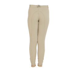 Pantalón infantil de tejido técnico Equestro Incienso Beige