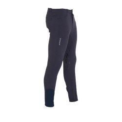 Pantalón con grip en las rodillas para hombre de tejido técnico Equestro Pantalón con grip en las rodillas para hombre de tejido técnico Equestro