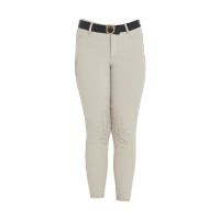 Pantalón ajustado infantil Amani Equestro Espuma de marea Beige