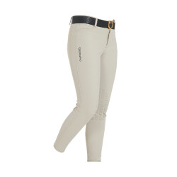 Pantalón ajustado infantil Amani Equestro Espuma de marea Beige