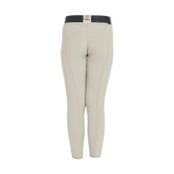 Pantalón ajustado infantil Amani Equestro Espuma de marea Beige