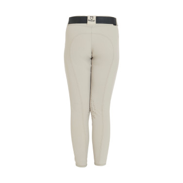 Pantalón ajustado infantil Amani Equestro Espuma de marea Beige