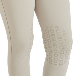 Pantalón ajustado infantil Amani Equestro Espuma de marea Beige