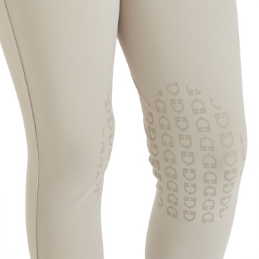 Pantalón ajustado infantil Amani Equestro Espuma de marea Beige