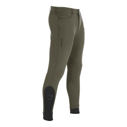 Pantalón ajustado con grip para hombre con logo Caspar Equestro Verde militar Azul