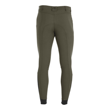 Pantalón ajustado con grip para hombre con logo Caspar Equestro Verde militar Azul