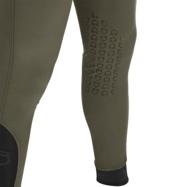 Pantalón ajustado con grip para hombre con logo Caspar Equestro Verde militar Azul