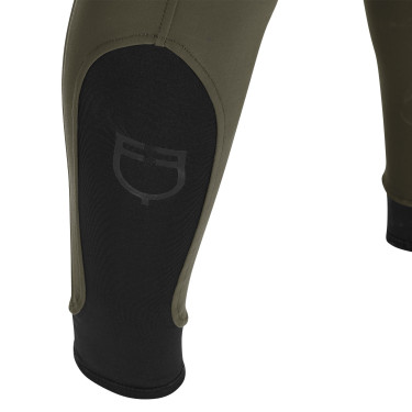Pantalón ajustado con grip para hombre con logo Caspar Equestro Verde militar Azul