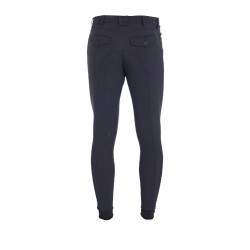 Pantalón ajustado con grip para hombre con logo Caspar Equestro Marino Azul marino