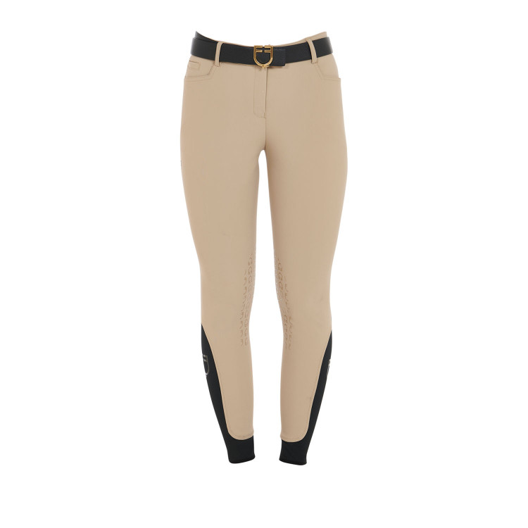 Pantalón ajustado con grip para mujer con logo Zenda Equestro