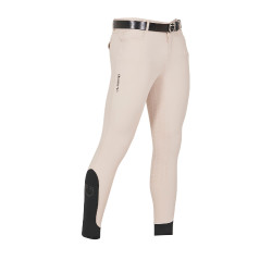 Pantalón ajustado con grip integral para hombre Aria Equestro Dólar sable Blanco