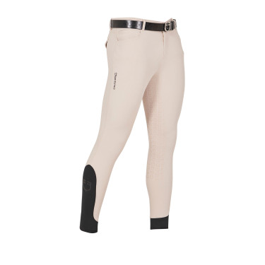 Pantalón ajustado con grip integral para hombre Aria Equestro Dólar sable Blanco