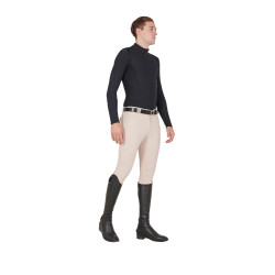 Pantalón ajustado con grip integral para hombre Aria Equestro Dólar sable Blanco