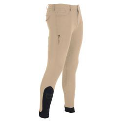 Pantalón ajustado con grip integral para hombre Aria Equestro Incienso Beige Pantalón ajustado con grip integral para hombre Aria Equestro Incienso Beige