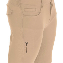 Pantalón ajustado con grip integral para hombre Aria Equestro Incienso Beige Pantalón ajustado con grip integral para hombre Aria Equestro Incienso Beige