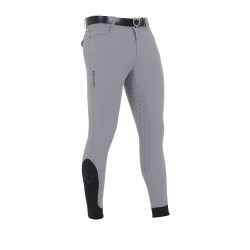 Pantalón ajustado con grip integral para hombre Aria Equestro Gris escarchado
