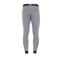 Pantalón ajustado con grip integral para hombre Aria Equestro Gris escarchado