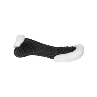 Amortiguador Piuma gel oveja Acavallo Eco-lana blanca Negro Amortiguador Piuma gel oveja Acavallo Eco-lana blanca Negro