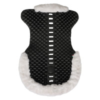 Amortiguador Piuma gel oveja Acavallo Eco-lana blanca Negro Amortiguador Piuma gel oveja Acavallo Eco-lana blanca Negro