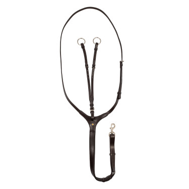Martingala ajustable Equestro Marrón oscuro Marrón Martingala ajustable Equestro Marrón oscuro Marrón