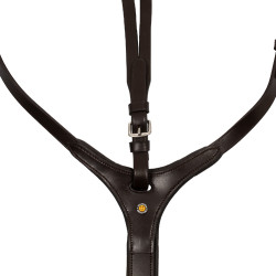 Martingala ajustable Equestro Marrón oscuro Marrón Martingala ajustable Equestro Marrón oscuro Marrón