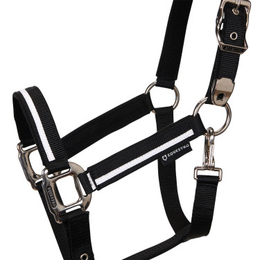 Licol en nylon White Trim Equestro Negro / negro