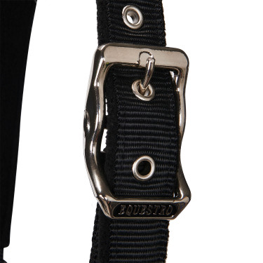 Licol en nylon White Trim Equestro Negro / negro