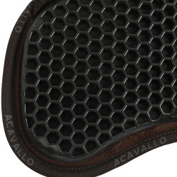 Amortiguador de gel hexagonal de oveja Acavallo Marrón / natural Marr&amp;amp;amp;oacute;n
