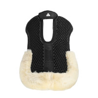 Amortisseur gel hexagonal mouton Acavallo Negro / natural