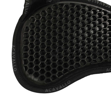 Amortisseur gel hexagonal mouton Acavallo Negro / natural
