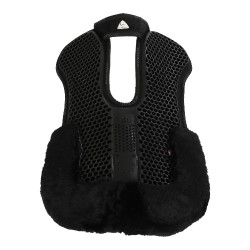 Amortisseur gel hexagonal mouton Acavallo Negro / negro