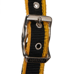 Cabezada de nailon con ramal Red Trim Equestro Cabezada de nailon con ramal Red Trim Equestro