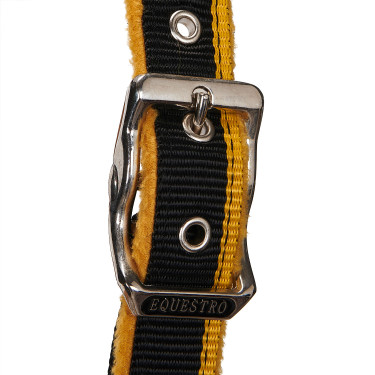 Cabezada de nailon con ramal Red Trim Equestro Cabezada de nailon con ramal Red Trim Equestro