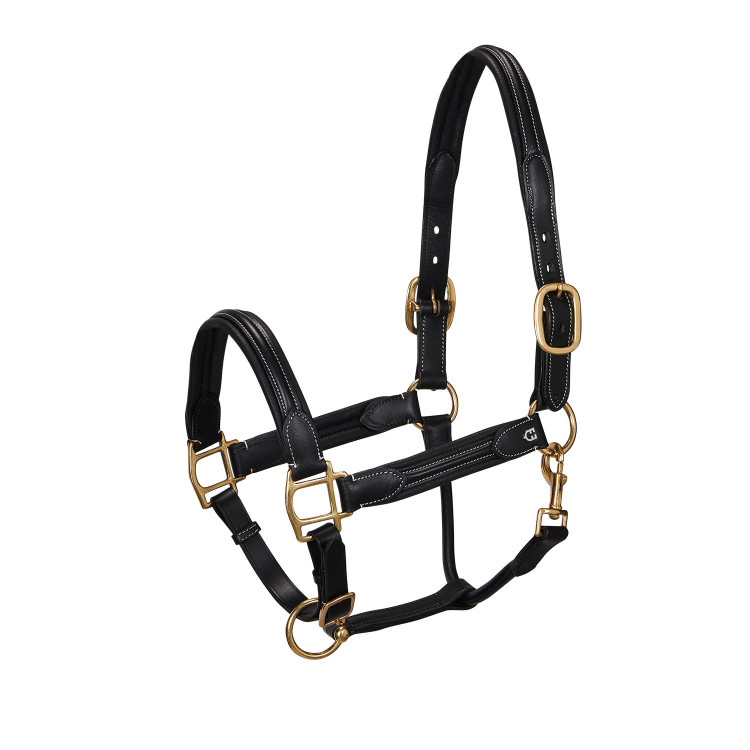 Cabezada de cuero superior Equestro
