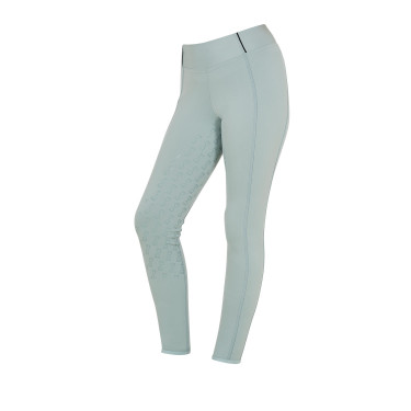 Leggings ajustados para niña con grip y logotipo Equestro Leggings ajustados para niña con grip y logotipo Equestro