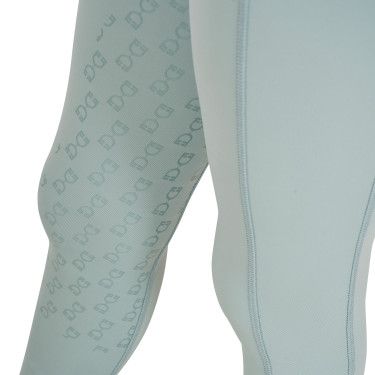 Leggings ajustados para niña con grip y logotipo Equestro Leggings ajustados para niña con grip y logotipo Equestro