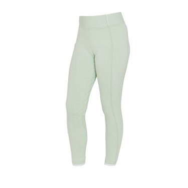 Leggings ajustados para niña con grip y logotipo Equestro Leggings ajustados para niña con grip y logotipo Equestro