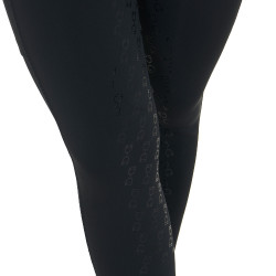 Legging ajusté femme avec strass Equestro Negro