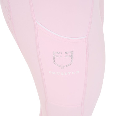 Leggings ajustados para mujer con strass Equestro Bailarina Leggings ajustados para mujer con strass Equestro Bailarina