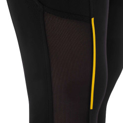 Legging ajustado para mujer con insertos de micro-malla Equestro Legging ajustado para mujer con insertos de micro-malla Equestro