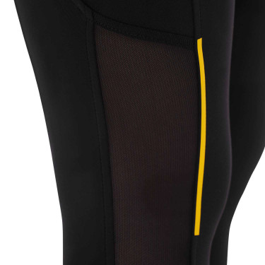 Legging ajustado para mujer con insertos de micro-malla Equestro Legging ajustado para mujer con insertos de micro-malla Equestro