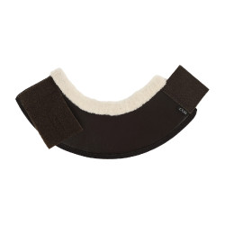 Campanas de cuero ecológico de oveja con cierre de velcro Acavallo Castaño Marrón Campanas de cuero ecológico de oveja con cierre de velcro Acavallo Castaño Marrón